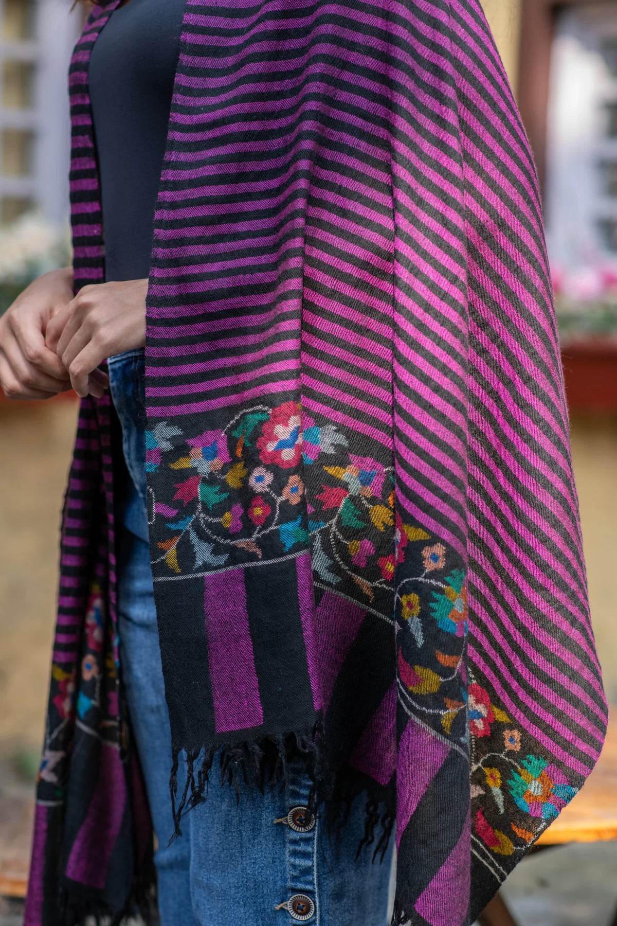 View 2 of Violet Muse Kani Wrap