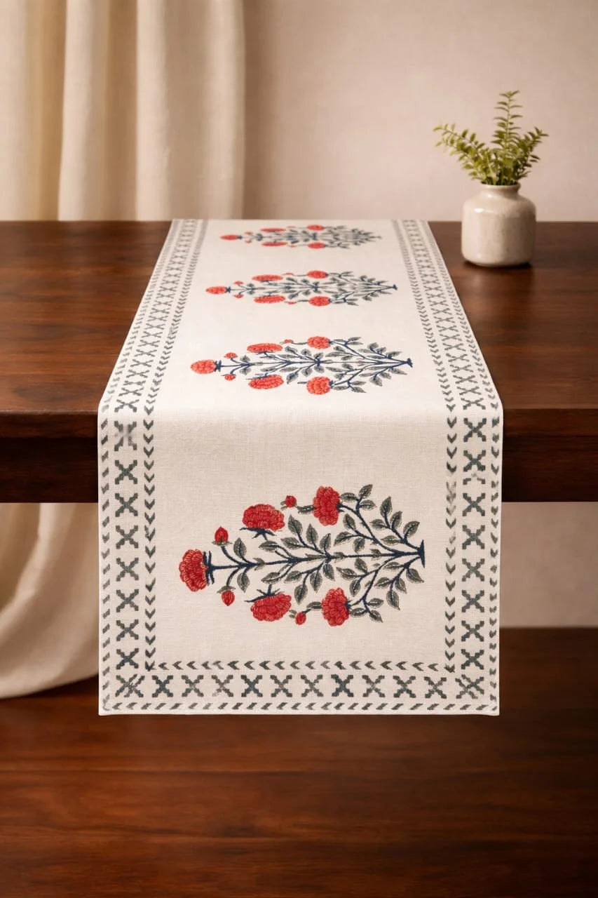 The Crimson Bloom Long-Stem Runner