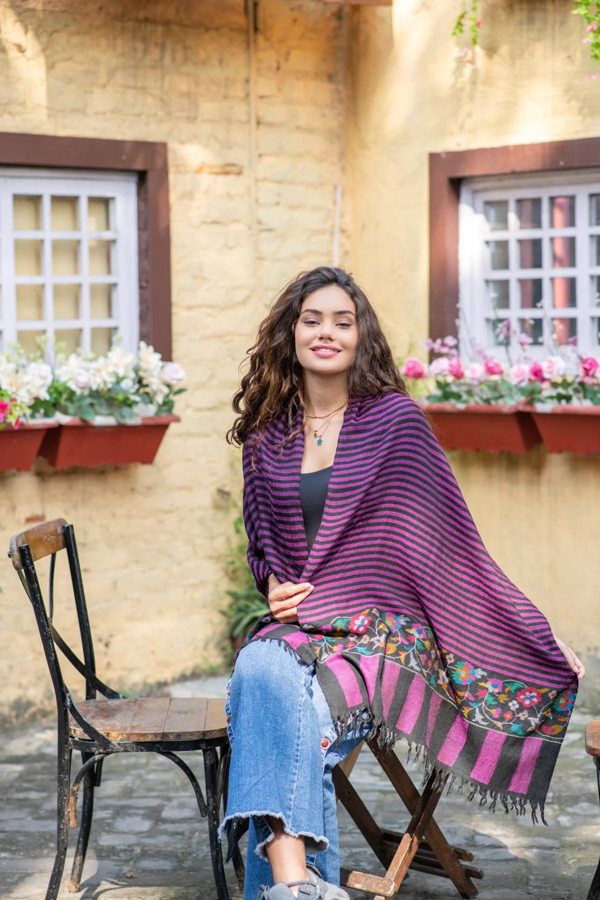 Violet Muse Kani Wrap
