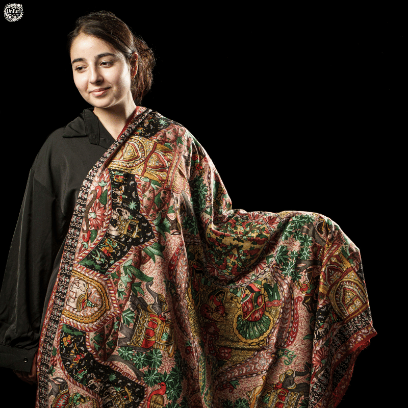 Mystical Garden Kalamkari