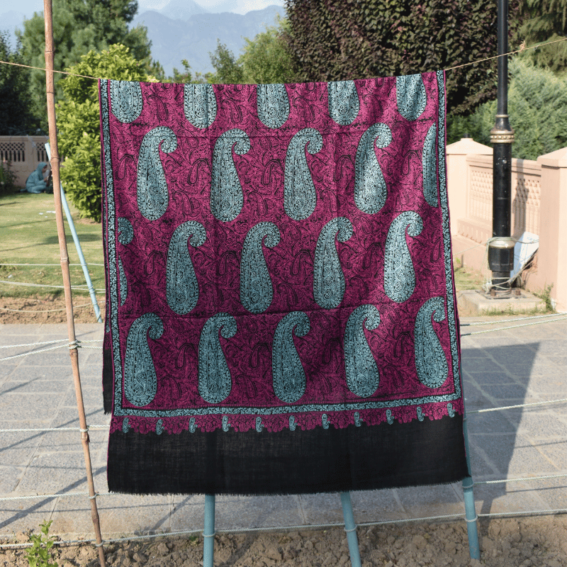 Black Empress Veil Pashmina