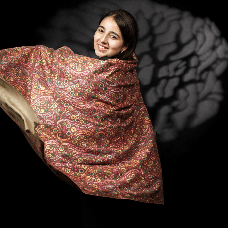 Chestnut Brown Threaded Poetry