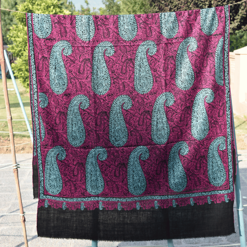 Black Empress Veil Pashmina - Image 5