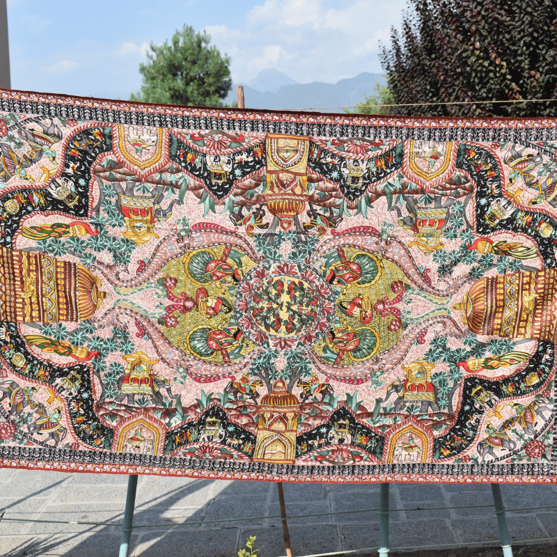 Mystical Garden Kalamkari - Image 5