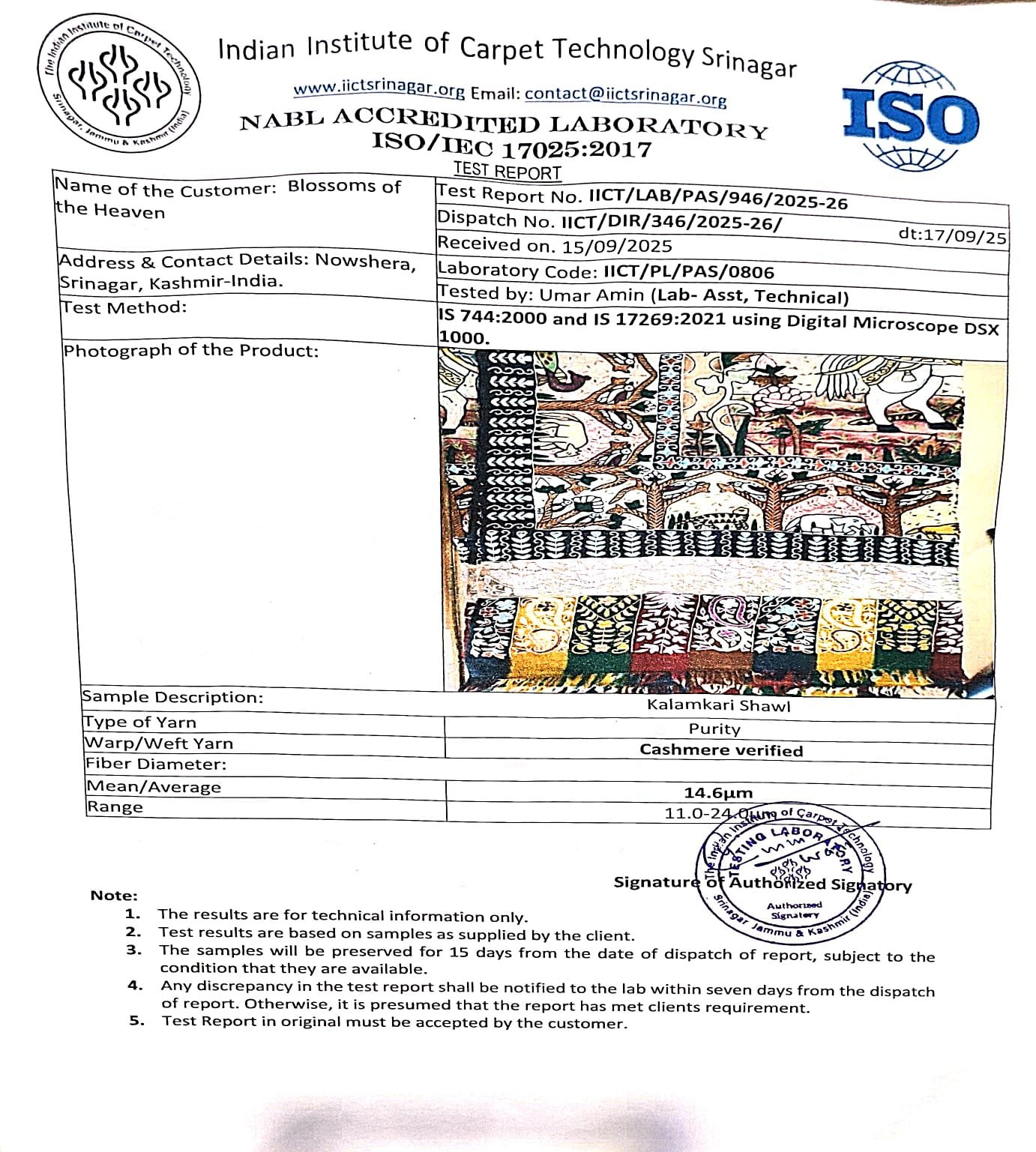 Royal Hunting Kalamkari Pashmina - Image 9