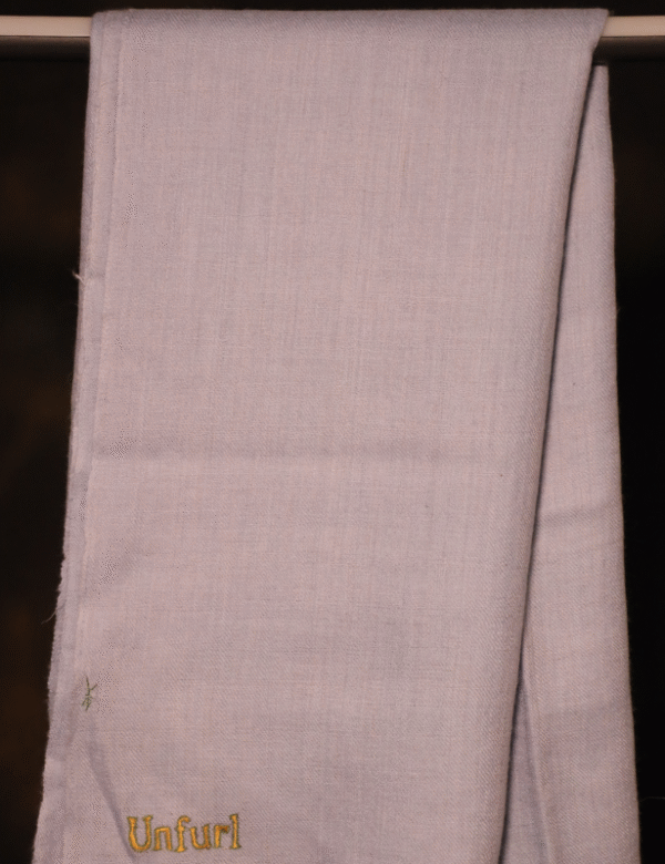 Celestia Blue Plain Handspun Pashmina Shawl