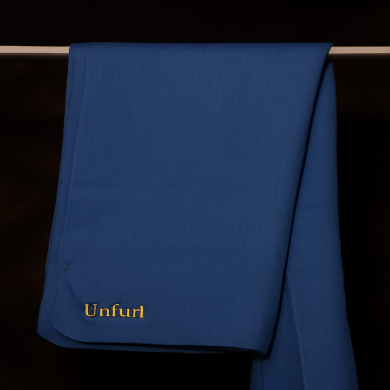 Twilight Prism Plain Handspun Pashmina Shawl