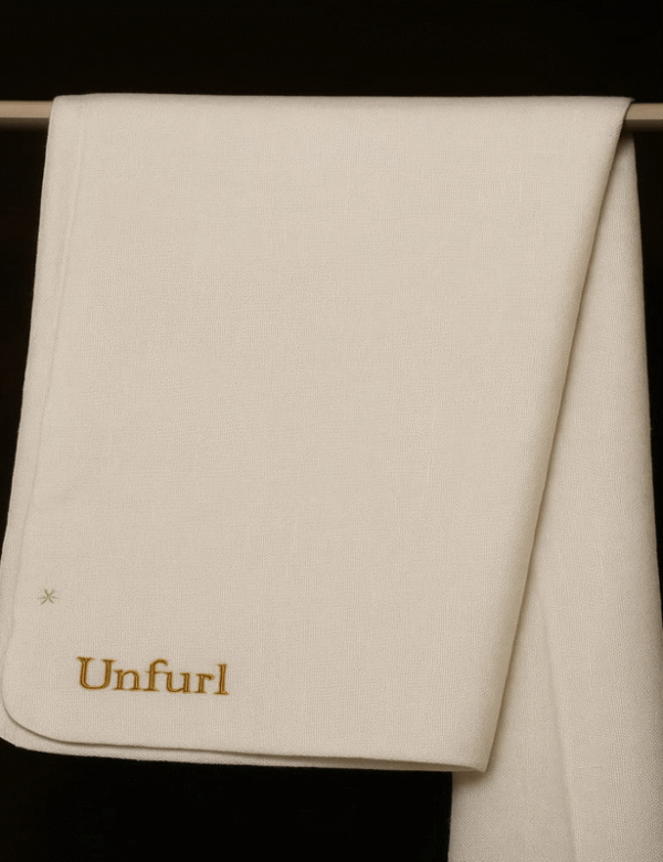 Ivory Whisper Plain Handspun Pashmina Shawl