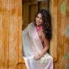 Rose Mist Soft pink beige gradient wrap
