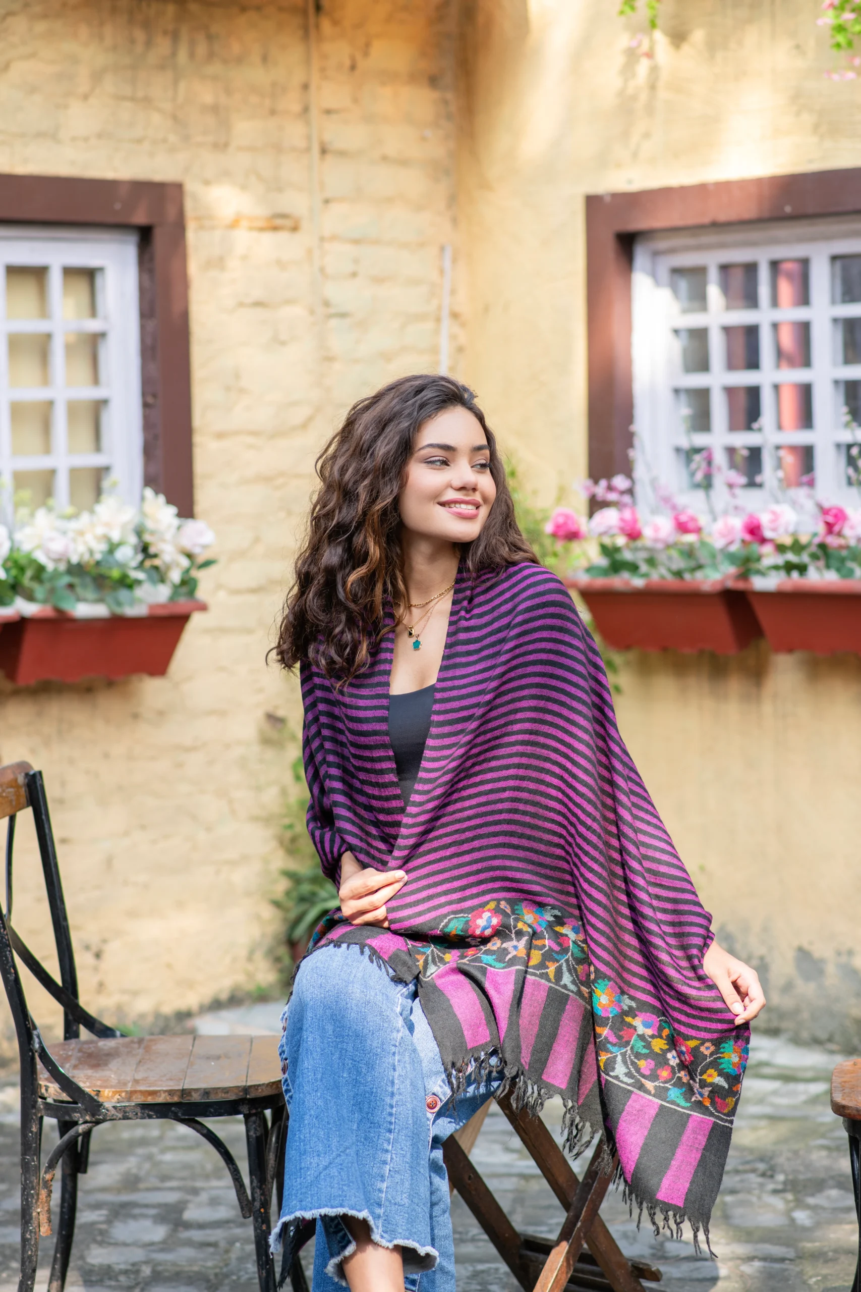 Violet Muse Kani Wrap