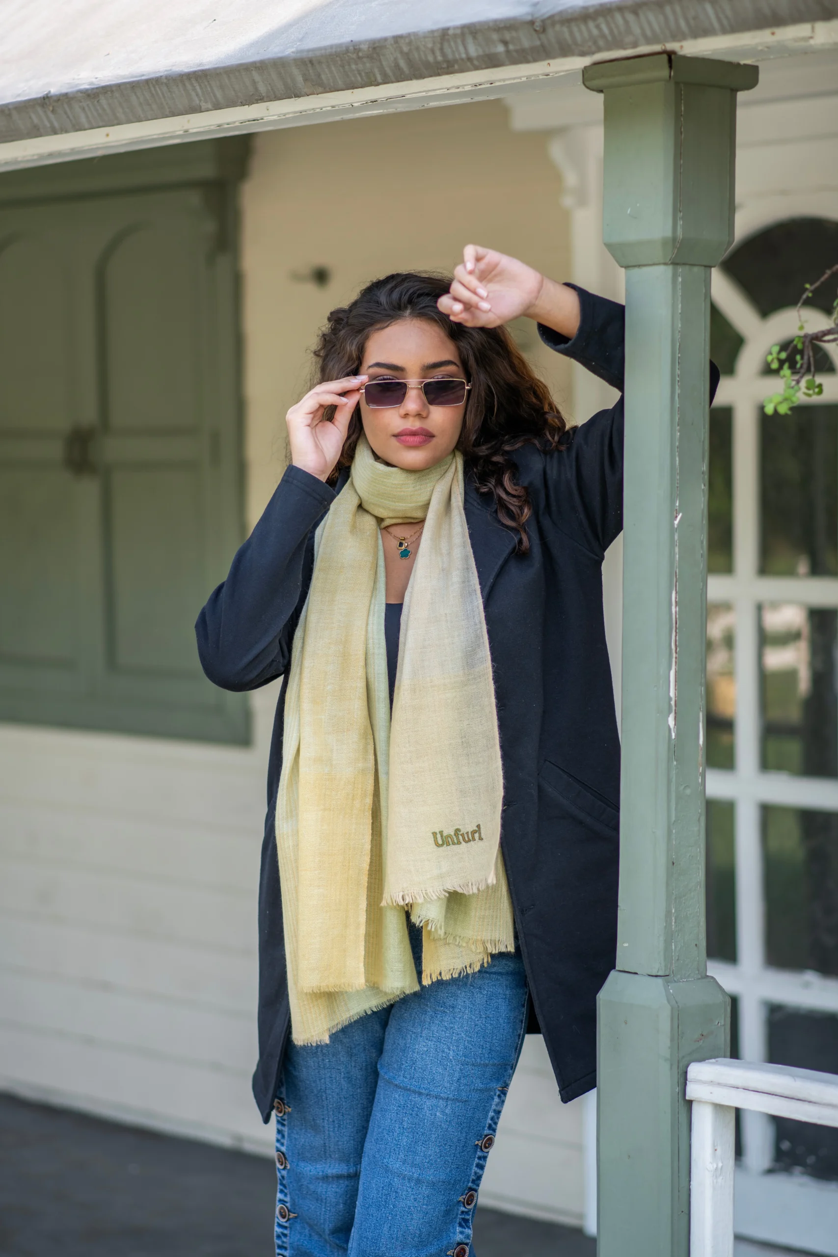 Golden Hour warm Beige Wrap - Image 3