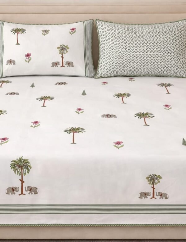 The Heritage Elephant Bedsheet Set
