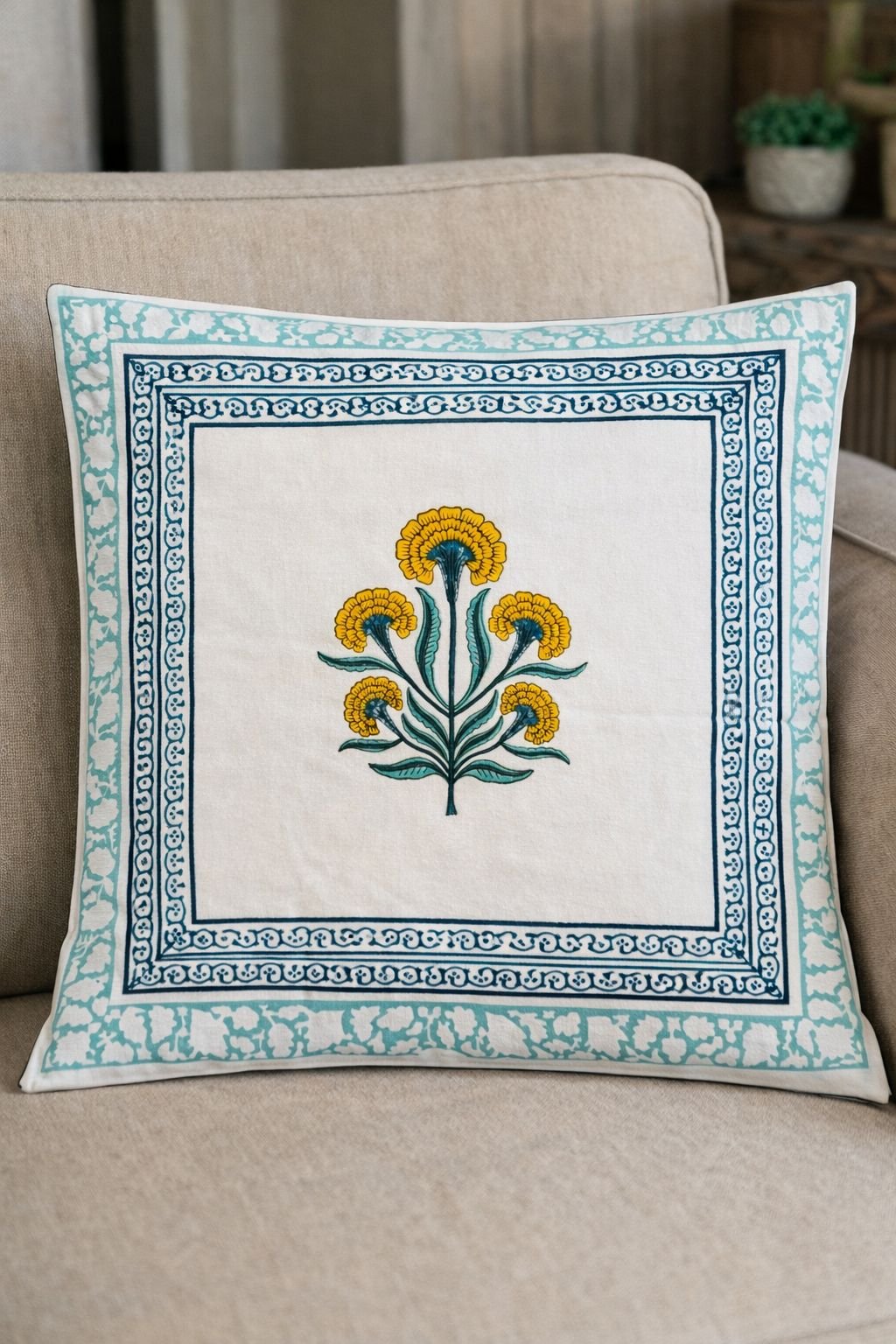 The Golden Ochre Botanical Cover