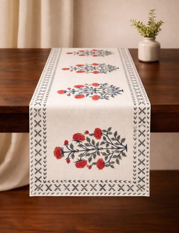 The Crimson Bloom Long-Stem Runner