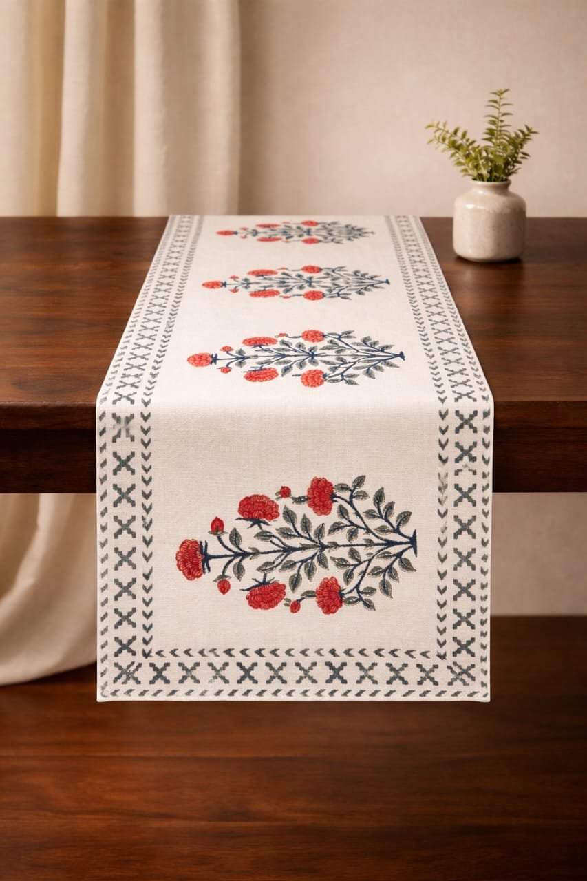 The Crimson Bloom Long-Stem Runner