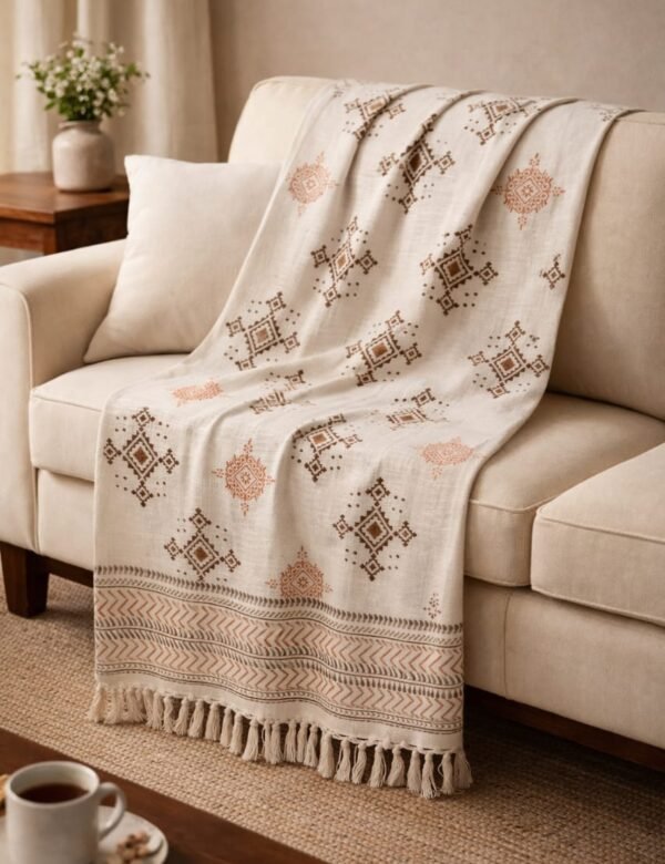 The Desert Nomad Geometric Throw